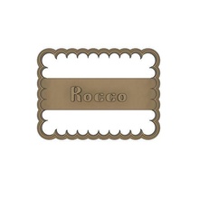 cortador petit manteiga Rocco biscoito peça leva mofo bolo cortadores colar Formato cozinha cozinhar 3d print model - Mito3D