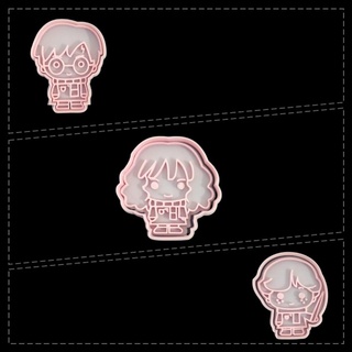 cutters plus seal harry potter chibi Various cutters  3d print model - Mito3D