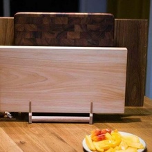 cutting board breakfast holder plastic wood brettchen brettchenhalter frhstcksbrett halter and schneidbrett kitchen_dining 3d print model - Mito3D