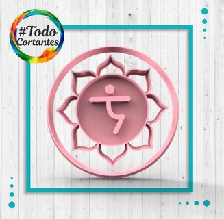 kesme çakra ev yoga hamsa hayat fatima Ganesha el om Buda lotus kesici kurabiye havuç işaretleyici mühür kabartma pul 3d print model - Mito3D