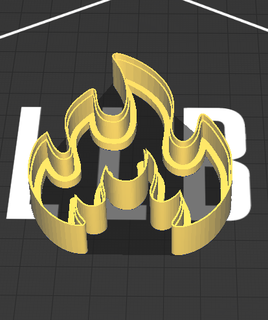 Coupe flammes 3d print model - Mito3D