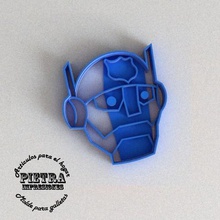 cutting mould fondant rescuebots chase transformers biscuits home mold optimus cookies kitchen cutter 3d print model - Mito3D