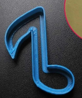 cutting musical note marker cakes decorationmusical music decoration 3d print model - Mito3D