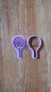 cutting paddle racquet marker paddel padel palette stamp cutter 3d print model - Mito3D