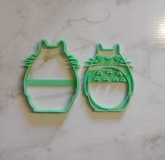 cutting totoro cookies anime 3d print model - Mito3D