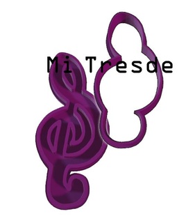 Coupe tripler clef marqueur musique coupeur timbre 3d print model - Mito3D