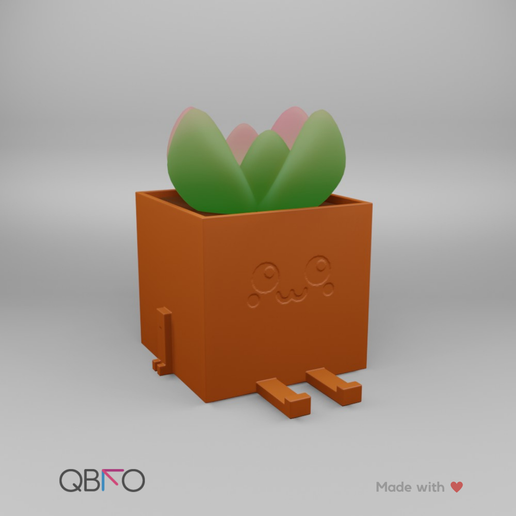 cuty planter 3D print model - Mito3D