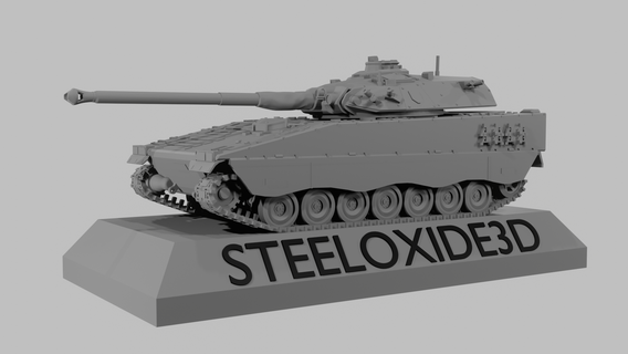 cv90105 tml savaş gök gürültüsü İsveççe cv90 strf90 panzer IFV tank izlenen araç 3d print model - Mito3D