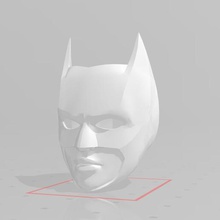 cw batwoman inspiré capot gant batman armure masque cosplay costume buste figure Douane 3d print model - Mito3D