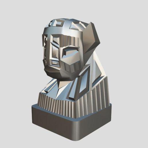 cyber bison empeñar 3D print model - Mito3D