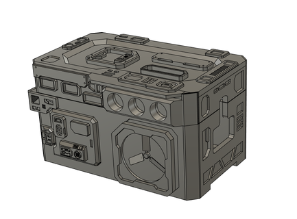cyber box 3d print model - Mito3D