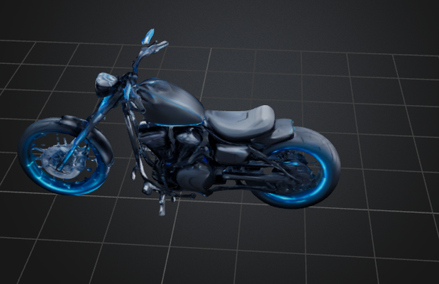 cyber moto gioco 3d print model - Mito3D