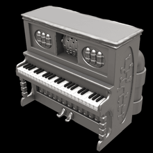 cibernético jogador piano miniatura 3d print model - Mito3D
