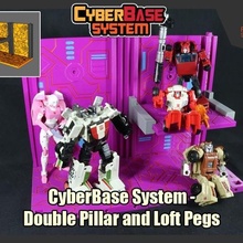 cyberbase - double pillar loft pegs game transformers 3d print model - Mito3D