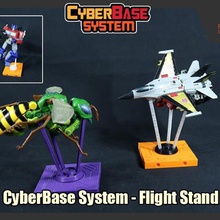 cyberbase sistema di volo stand gioco trasformatori 3d print model - Mito3D