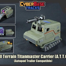 cyberbase terrain titanmaster carrier attc transformers game autopod titanmasters 3d print model - Mito3D