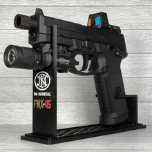 cybergun tokyo marui fnx 45 fn herstal fnx45 airsoft gun display stand 3d print model - Mito3D