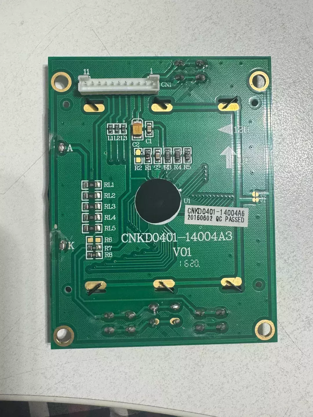 ciberpoder cnkd0401 lcd borda ficar pé suporte pcb 3D print model - Mito3D