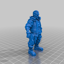 cyberpunk Masculin personnage 2077 soldat table toy_game_accessories 3d print model - Mito3D