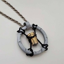 cyberpunk 2077 - v's bullet pendant necklace accessories 3d print model - Mito3D