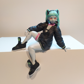 Cyberpunk 2077 Kantenläufer Rebecca Anime Video Spiel Videospiel Punk Zahl auslösen CD Projekt rot Gewehr Figur Harz Kunst Dekor Skulptur 3d print model - Mito3D