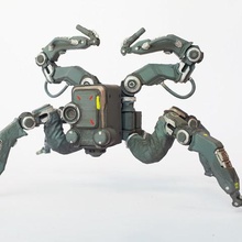 cyberpunk 2077 robot gioco il anime giochi 3d print model - Mito3D