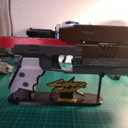 cyberpunk 2077 skippy gun 3D print model - Mito3D