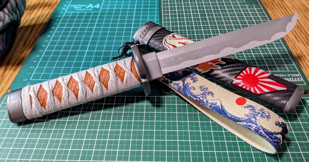 cyberpunk 2077 tanto knife tant kendachi 3d print model - Mito3D