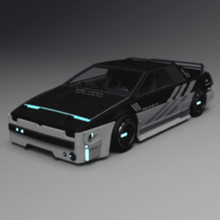 siberpunk araba 3d print model - Mito3D