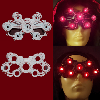 siberpunk Kostüm oyunu gözlük cyberpunk2077 girdap gözler 3d print model - Mito3D