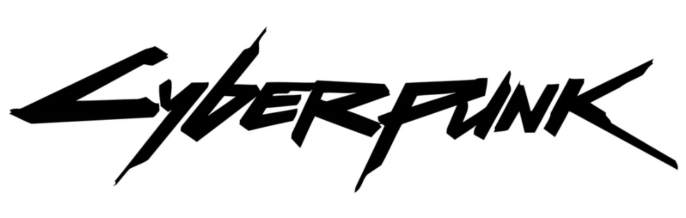 cyberpunk logo cyberpunk cyberpunk 2077 logo 2d Arte 3d print model - Mito3D