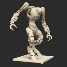 cyberpunk robot x6 gioco modello di zorn serafini scienza i ricordati me ricordate nephilim macchine futuro finzione il 3d print model - Mito3D