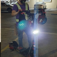 cyborg electric scooter headlight brackets fiido q1 kaabo mantis 10 pro max 30 m365 complete list 3d print model - Mito3D