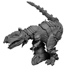 cyborg t-rex game cybord robot dinosaur trex dnd dungeons dragons 3d print model - Mito3D