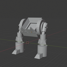 Cybork bacaklar Warhammer orklar Uzay ork wh40k bitler yarı robot 3d print model - Mito3D