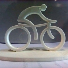 cycling figure 3d print model - Mito3D