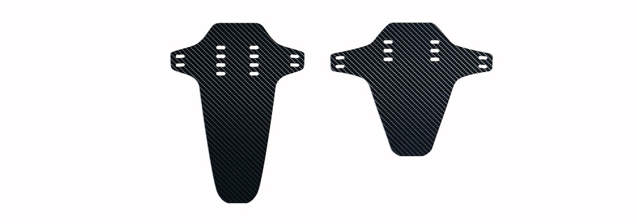 cycliste choix polyvalent 3d imprimable garde boue Montagne vélos face arrière facile installer 3d print model - Mito3D