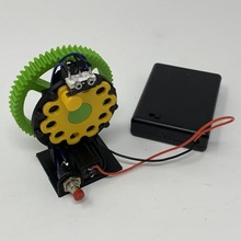 cicloidale disco elettro meccanico Timer gadget autodesk fusione 360 ultimaker 3d print model - Mito3D