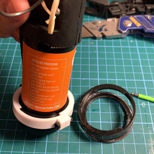 Zyklon Einschlag Granate Halsband Ersatz Spiel Airsoft Innovationen Gas angetrieben frag 3d print model - Mito3D