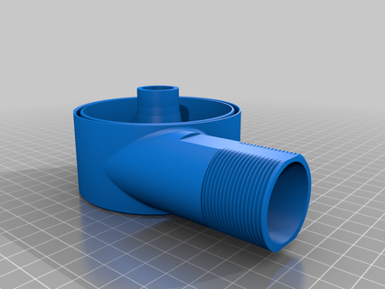 cyclone pet bottle vacuum engineering functional fusion360 fusion 360 3d print model - Mito3D