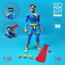 aksiyon figürü cyclops oyun x-men marvel xmen scott summers 3d print model - Mito3D