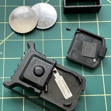 cyclops micro mini led hat clip light - door repair 3d print model - Mito3D