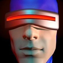 cyclops visor fashion costume 3d print model - Mito3D