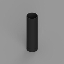 cylindre 044a 60 220mm récipient cercle décor crayon titulaire soutien espace rangement stylo 3d print model - Mito3D