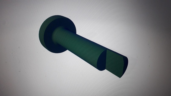 cylindre bloquer palier casquette Assemblée pokayoké continent 3d print model - Mito3D