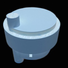 cylindre de construction l'architecture l'environnement l'actif jeu tour haut le modèle sa masse la 3d print model - Mito3D