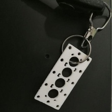 cylinder head gasket key ring rings 3d print model - Mito3D