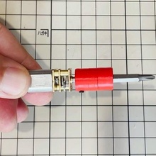 cylinder hexagonal shaft tool screwdriver 3d printer accessories 3d print model - Mito3D