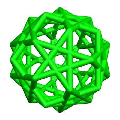 cilindro stella dodecaedro 1 arte albert p falegname geometria matematica poliedri poliedro vapore stelo scienza 3d print model - Mito3D