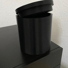 Zylinder-Aufbewahrungsbox home minimalistisch storage Zylinder box nützlich Bildungs - 3d print model - Mito3D
